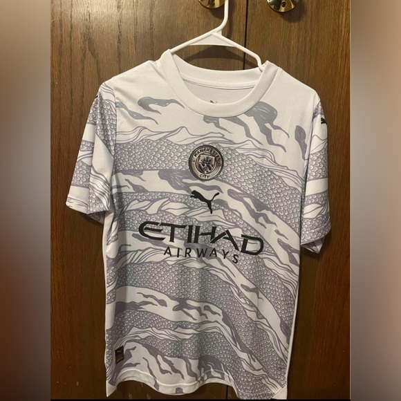 Manchester City Year of the Dragon Jersey #47 Phil Foden Adult Small - Picture 1 of 2